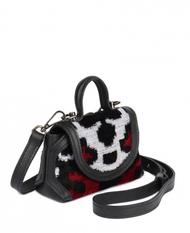 Шелковая (Бахмаль) Сумочка RUBRA SYNCTA! (Бордовая синкопа) Bebe_RUBRA SYNCTA!